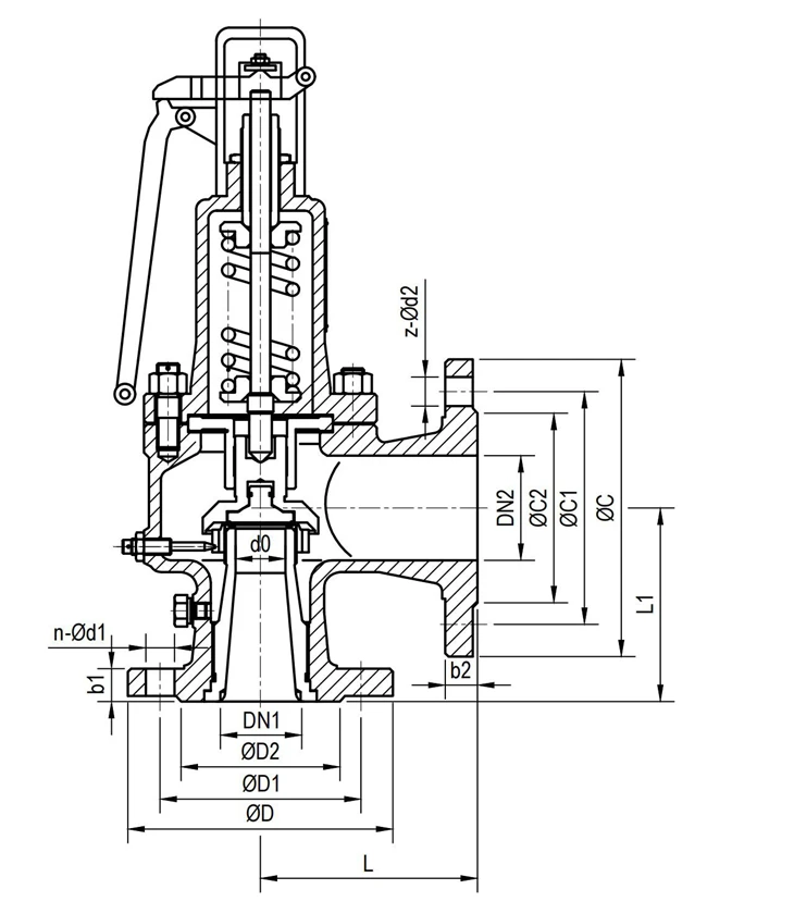 Pressure Relief Valve Boiler factory